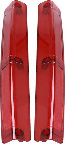 Replacement Smoke Tour Pack Trunk Side Light Lens Covers Compatible With 1996-2005 Harley Touring Electra Glide in Kuwait