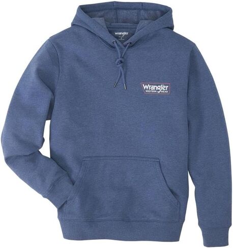 Wrangler Men's Dark Denim Hoodie in Saudi Arabia