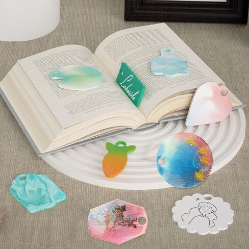 قطعتان من قالب الراتنج للوحة الاسم بوزن 40 أونصة غطاء كوب ستانلي 6 تجاويف غطاء بهلوان اسم العلامة قالب صب راتنجات الإيبوكسي DIY قلادة اسم مخصصة قالب سيليكون قالب تزيين الأكواب أداة صناعة يدوية in Kuwait