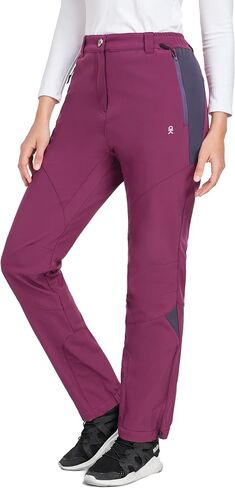 Little Donkey Andy Women's Hiking Ski Pants, Snowboarding Softshell Pants in Saudi Arabia