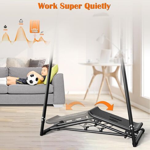 آلة التزلج، مدرب محاكاة التزلج، تمارين بليومترية منخفضة التأثير، تمرين كامل الجسم مع المقاومة، حركة سلسة، معدات اللياقة البدنية للقلب لصالة الألعاب الرياضية المنزلية in Kuwait