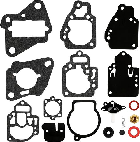 Carb Carburetor Rebuild Kit with Gasket Fit for Many Mercury Mariner Outboard 6 8 9.9 10 15 20 25 HP Boat Motor Parts 18-7212 Replacement 1395-97611 1395-9803 1395-9725 1395-9645 1395-811357 1395-9377 in Saudi Arabia