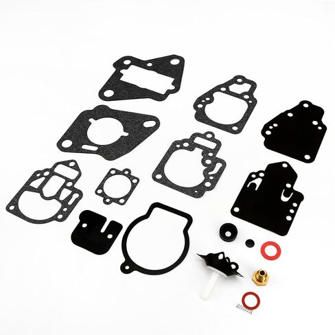 Carb Carburetor Rebuild Kit with Gasket Fit for Many Mercury Mariner Outboard 6 8 9.9 10 15 20 25 HP Boat Motor Parts 18-7212 Replacement 1395-97611 1395-9803 1395-9725 1395-9645 1395-811357 1395-9377 in Saudi Arabia