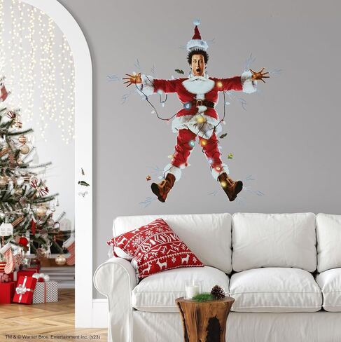 RoomMates RMK5410GM National Lampoon's Christmas Vacation Decal, Red in Saudi Arabia