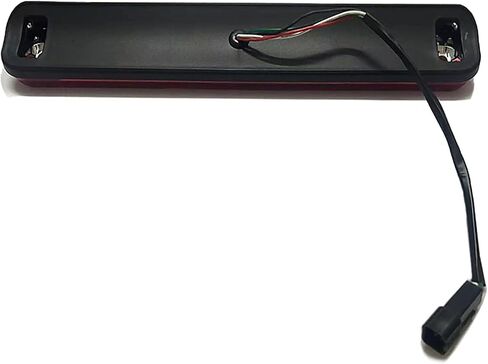 LED Third 3rd Brake Light for 1988-2000 Chevy GMC C/K 1500 2500 3500 Center High Mount Stop Light Rear Cargo Lamp Tail Light (Chrome Housing Smoked Lens) in Saudi Arabia