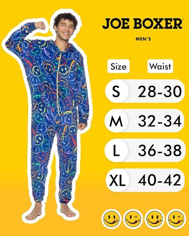 قطعة واحدة من القطيفة للرجال من JOE BOXER، بيجامة قطعة واحدة مطبوعة للرجال، بيجامة قطعة واحدة للرجال، قطعة واحدة للكبار in Saudi Arabia