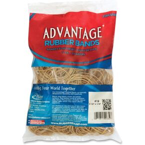 الأربطة المطاطية Alliance(R) Advantage(TM) بوزن 1/4 رطل. بولي، #19 3 1/2 × 1/16، كيس مكون من 312