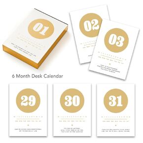 Make My Day Undated Desk Calendar