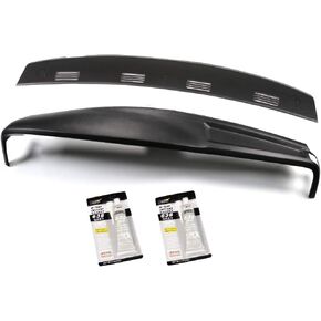 G-PLUS Dash Board Bezel Cover with Vent Compatible with Dodge Ram 1500 1998-2001 / Compatible with Dodge Ram 2500 3500 1998-2002 Matte Black