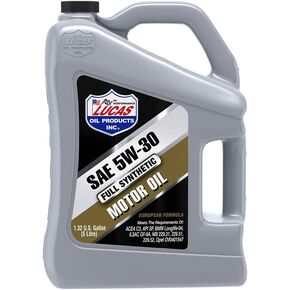 Lucas Oil Synthetic SAE 5W-30 European Motor Oil 5 Liters (Pack of 1