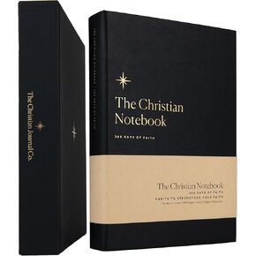 365 Days Of Faith Notebook, Prayer & Bible Study Notebook For Women And Men, Christian Journal In Gift Box (Cotton Hardback)