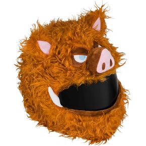 Moto Loot Helmet Cover for Motorcycle Helmet, Fun Rides and Gifts (Cover Only. Helmet Not Included) - Wild Boar