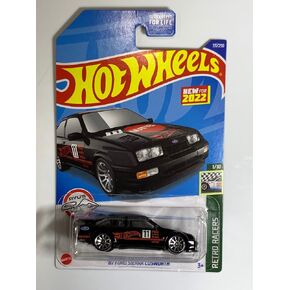 DieCast Hot Wheels '87 Ford Sierra Cosworth, Retro Racers 1/10 [Black] 33/250