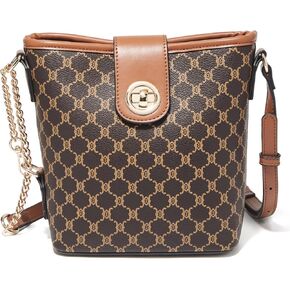 FOXLOVER Small Bucket Bags for Women Designer Fashion Ladies Simplicity Crossbody Handbag Shoulder Purse