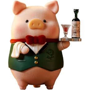 Lulu The Piggy Pigchelin Restaurant Series 1PC Cute Pig Blind Box Figures Collectible Toys Kawaii Birthday Gifts
