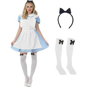 fun shack Alice Costume Women, Womens Alice Costume, Wonderland Costume Women, Adult Alice Costume, Alice Womens Costume
