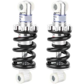 KIMISS 2pcs 125mm 750LBS Motorcycle Shock Struts,Rear Shock Damper Fits for ATV Go-Kart Scooter 49cc