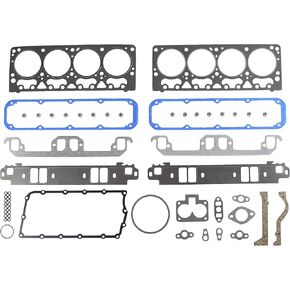 مجموعة حشية رأس أسطوانة الجرافيت DNJ HGS1142/لـ 1992-1997/ دودج، جيب/ B1500، B2500، B3500، D150، D250، داكوتا، جراند شيروكي، جراند واجونير، رامشارجر، W250/ 5.2L/ OHV/ V8/ 16V/ 318cid
