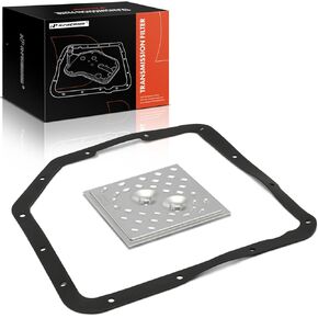 A-Premium Automatic Transmission Fluid Filter with Pan Gasket, Compatible with Chevrolet Malibu, Impala, Camaro, Caprice, K10 Suburban & Jeep Gladiator & GMC Jimmy, Caballero & Oldsmobile & Pontiac
