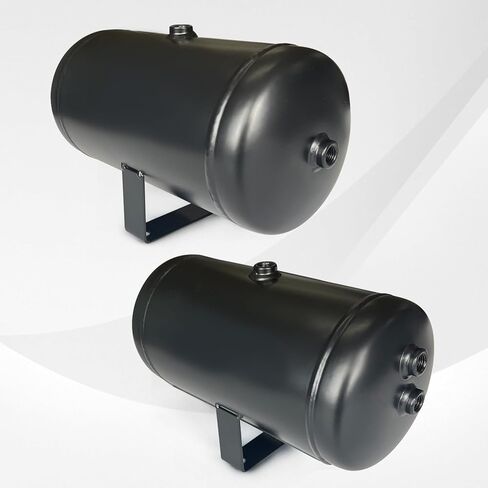 طقم ضاغط تعليق للركوب الهوائي P/N10000 مناسب لأدوات الهواء المعلقة للركوب الهوائي/إطارات المركبات 98C ضاغط هواء 40 أمبير مرحل 1/4 بوصة NPT خرطوم هواء بطول 8 أقدام in Kuwait