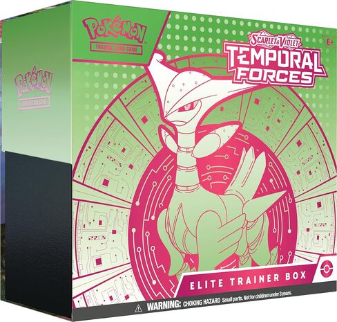 POKEMON TCG: Scarlet and Violet: Temporal Forces: Elite Trainer Box: Walking Wake in Saudi Arabia