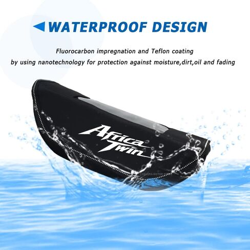 Willis for Africa Twin CRF 1100 L CRF1000L ADV Adventure Motorcycle Handlebar Bag, Waterproof and Dustproof Motorcycle Carrying Bag Storage Bag, High Capacity Motorcycle Fit Travel Bag in Saudi Arabia