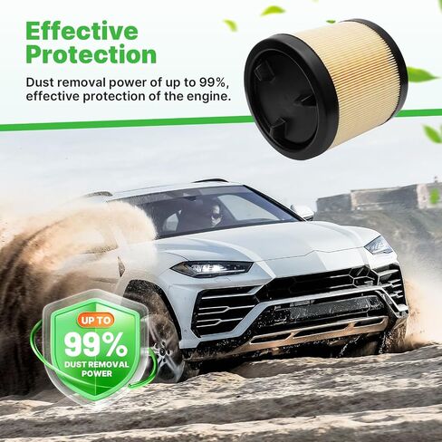 Engine+Cabin Air Filters Fit for Ford Bronco 2025 2024 2023 2022 2021 2.3L 2.7L Engine Air Filter Replacement Cabin Air Filter Accessories# CF12772 MB3G-9601AA in Saudi Arabia