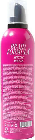 EBIN NEW YORK LOCK'N POMADE Setting Mousse - Menthol (12.49oz/ 354ml) | Smoothing & Shine, Long Lasting Hold, Frizz Control, Infused with Tea Tree Oil and Aloe in Kuwait