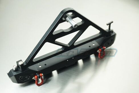 المصد الخلفي من الألومنيوم مقاس 1/10 SCX10 مع مجموعة حامل الإطارات الاحتياطية Led 90027 90035 in Saudi Arabia
