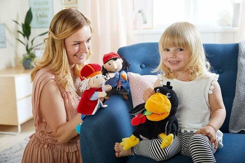 HABA Glove Puppet Eat it Up Croco - Hand Puppet with Belly Bag to Eat Small Objects in Saudi Arabia