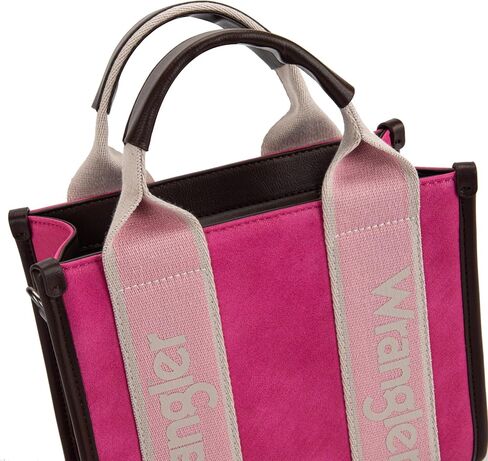 Wrangler Women's Mini Tote Bag Cotton Ribbon Crossbody Handbag in Saudi Arabia