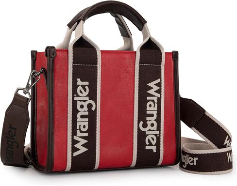 Wrangler Women's Mini Tote Bag Cotton Ribbon Crossbody Handbag in Saudi Arabia