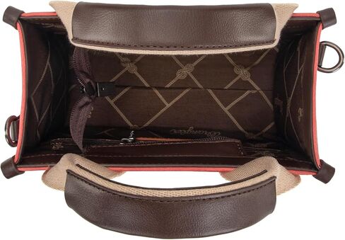 Wrangler Women's Mini Tote Bag Cotton Ribbon Crossbody Handbag in Saudi Arabia