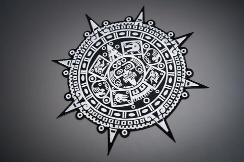 Aztec Calendar Back Patches for Vests (Iron On/Sew On) Motorcycle Patches Multicolor, Custom Jacket Patches for Work Shirts, and Clothes in Saudi Arabia