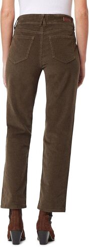 Angels Forever Young Women's Curvy Straight Mid-Rise Corduroy Pants in Saudi Arabia
