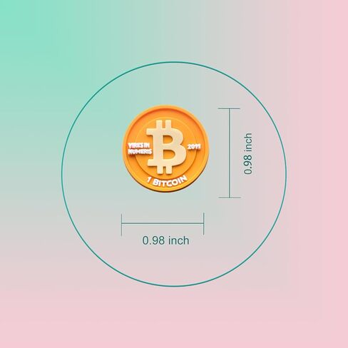 16 قطعة من قطع زينة أحذية بيتكوين للصنادل المنزلقة، وإكسسوارات أحذية عملة بي تي سي للنساء البالغات in Kuwait