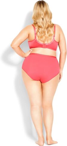 AVENUE Women's Plus Size Brief Fsh Micro Full in Saudi Arabia