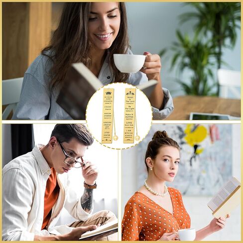 5 Pcs Christian Gifts for Women Metal Religious Bible Verse Bookmark Gifts for Friend Inspirational Christian Bookmarks with Church Cross Chain Scripture Bookmarks for Men Bulk Gift(Silver) in Saudi Arabia