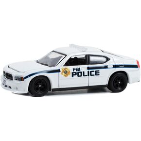 Greenlight 43025-B Hot Pursuit Special Edition - FBI Police (Federal Bureau of Investigation Police) - 2008 Dodge Charger Police Pursuit 1:64 Scale Diecast