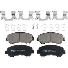 TRW Pro TRC1737 Disc Brake Pad Set For Nissan Rogue 2014-2019, Front, And Other Applications