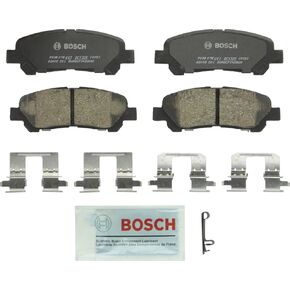 BOSCH BC1325 QuietCast Premium Ceramic Disc Brake Pad Set - Compatible With Select Toyota Highlander; REAR
