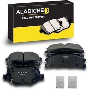 8Pcs Front Rear Ceramic Disc Brake Pads Set Compatible with Ford Explorer,Flex,Police Interceptor Sedan/Utility,Special Service Police Sedan,Taurus,Lincoln MKS,MKT