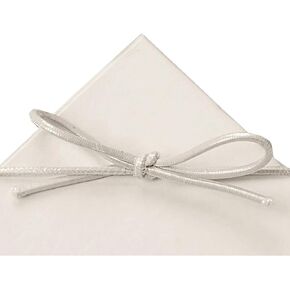 10 Inch Pearl White Stretch Loops (50)