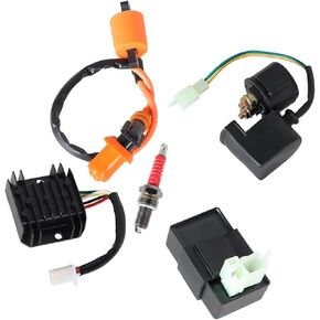 labwork Ignition Coil and Rectifier Relay and CDI Regulator Replacement for 150cc 200cc 250cc