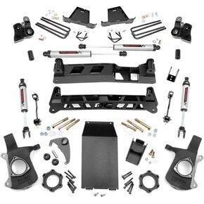 Rough Country 6" Lift Kit w/V2 Shocks for 99-06 Chevy/GMC 1500 4WD - 27270