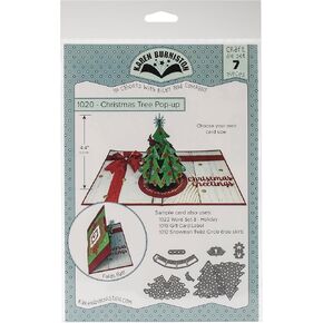 KB Riley 1020 Karen Burniston Dies-Christmas Tree Pop-Up
