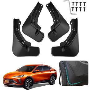 Custom Fit for Mud Flaps 2024 Buick Envista Mud Splash Guard Front and Rear 4-PC Set