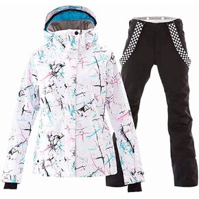 Women's Waterproof Ski Jacket Snowboard Mountain Coat Windproof Winter Warm Snow Rain Coat