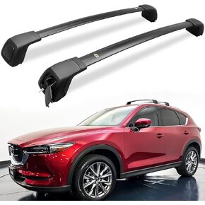 Upgraded Crossbars Fit for Mazda CX5 CX-5 2017-2025 Aluminum Roof Rack Cross Bars Cargo Carrier for Kayak Bike Canoe Ski Snowboard Accessories