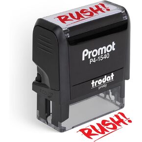 Promot Rush - Self Inking Rubber Stamp - Ink Stamps